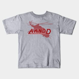 Metal Gear Solid A Hind D - Russian Gunship Tee Inspired by Kojima's MGS Kids T-Shirt